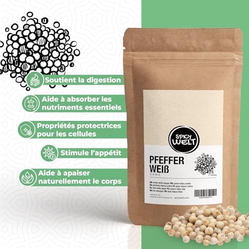 Vue 3 de Spicy Welt Poivre Blanc