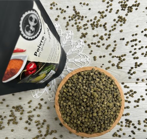 Vue 4 de Poivre Vert En Grains