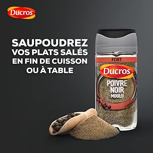 Vue 4 de Ducros Poivre Noir Moulu