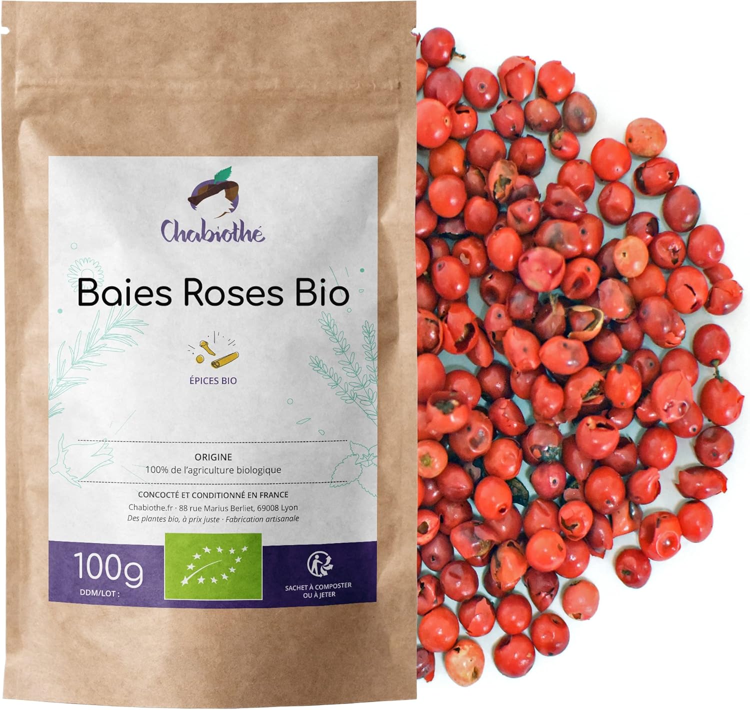 Chabiothe Baies Roses Bio