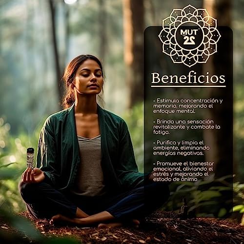 Vue 4 de Bâton Romarin Purification Énergétique