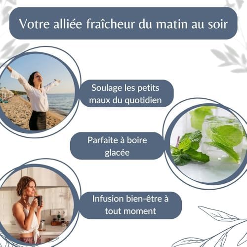 Vue 5 de Menthe Poivrée Bio Infusion