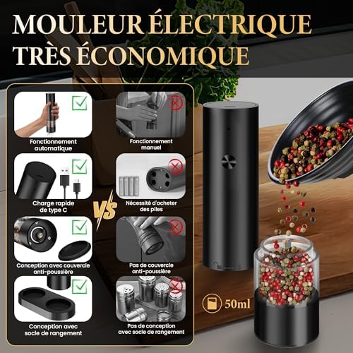 Vue 6 de Moulin Poivre Electrique