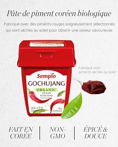 Vue 5 de Gochujang Biologique Sempiog Pate