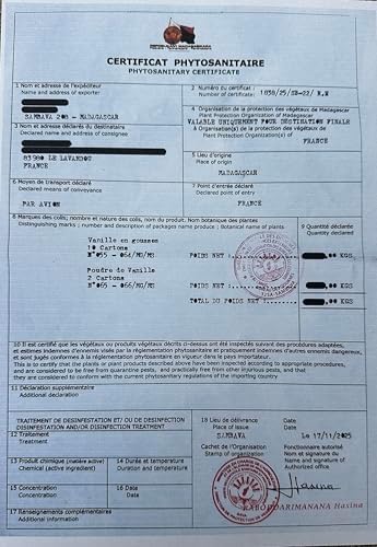 Vue 3 de Gousses De Vanille Bourbon