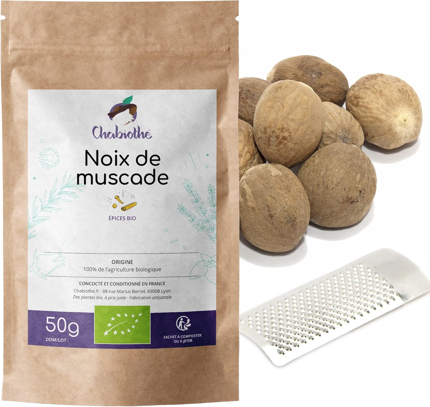 Chabiothe Noix De Muscade
