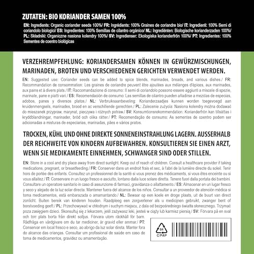 Vue 2 de Alpi Nature Coriandre Graine