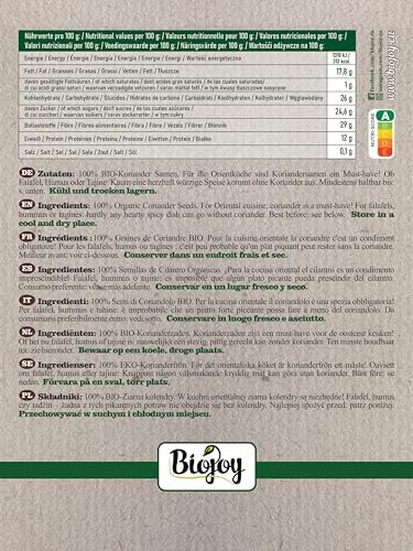 Vue 2 de Biojoy Graines De Coriandre