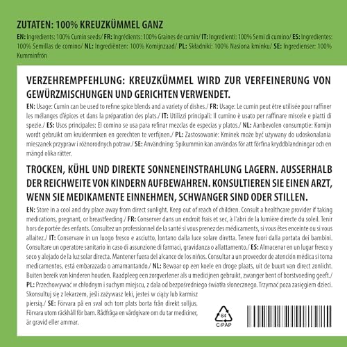 Vue 2 de Alpi Nature Cumin Graines