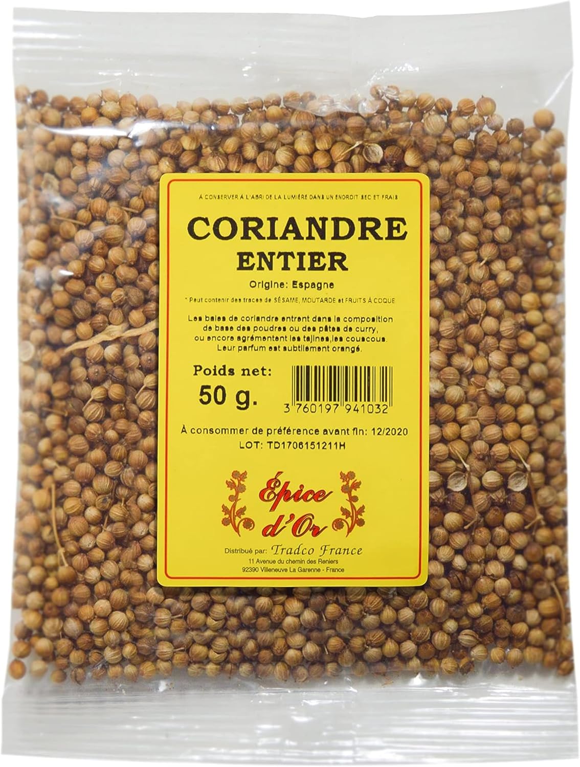 Graines De Coriandres