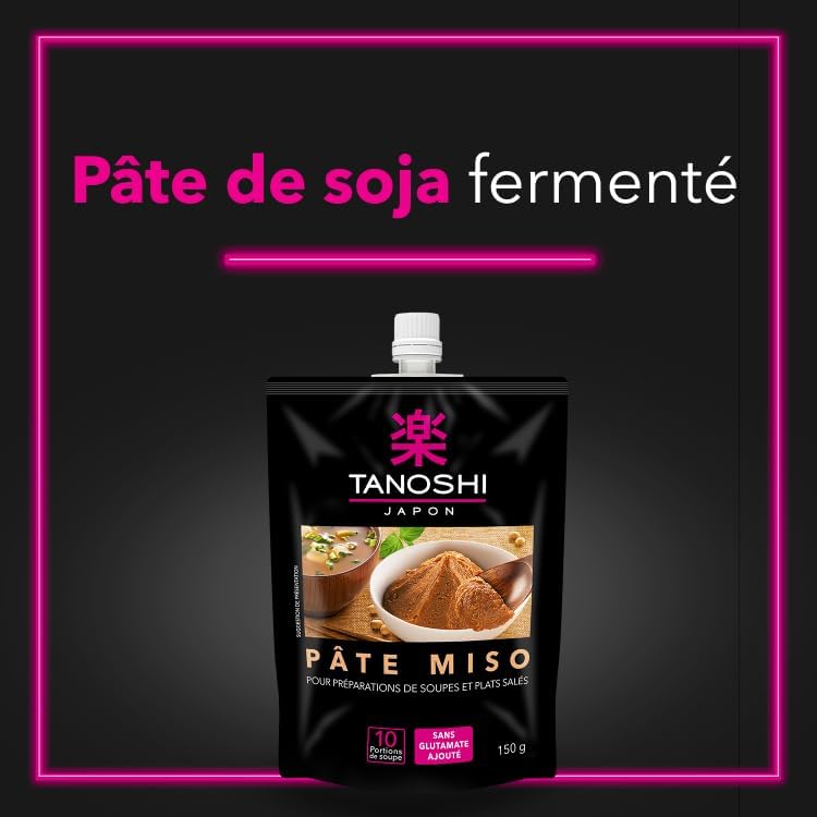 Vue 2 de Tanoshi Pate Miso Japonaise