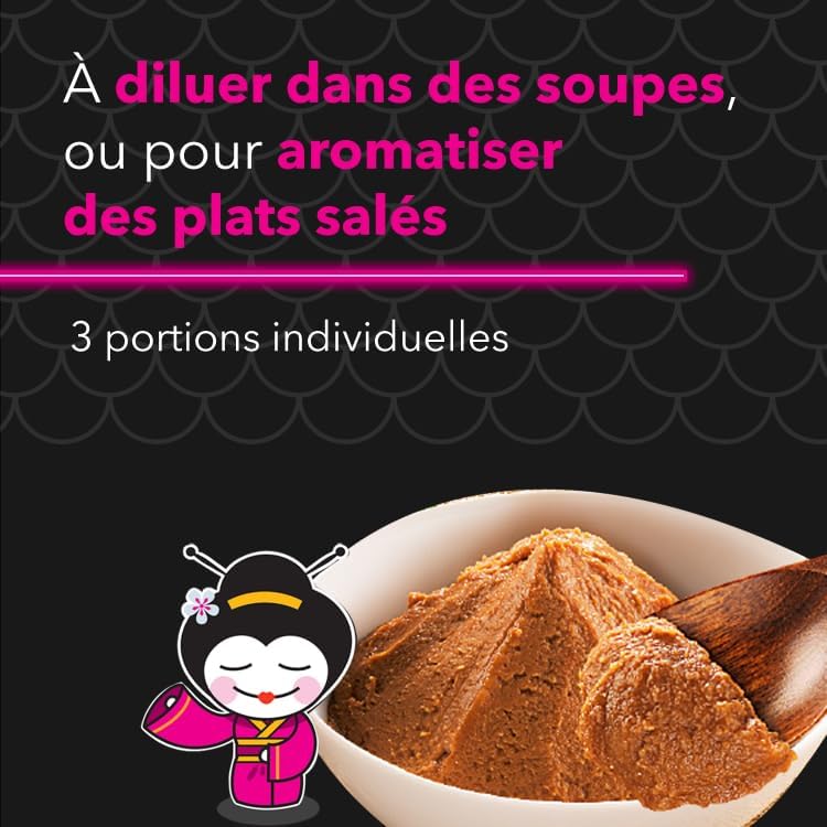 Vue 3 de Tanoshi Pate Miso Japonaise