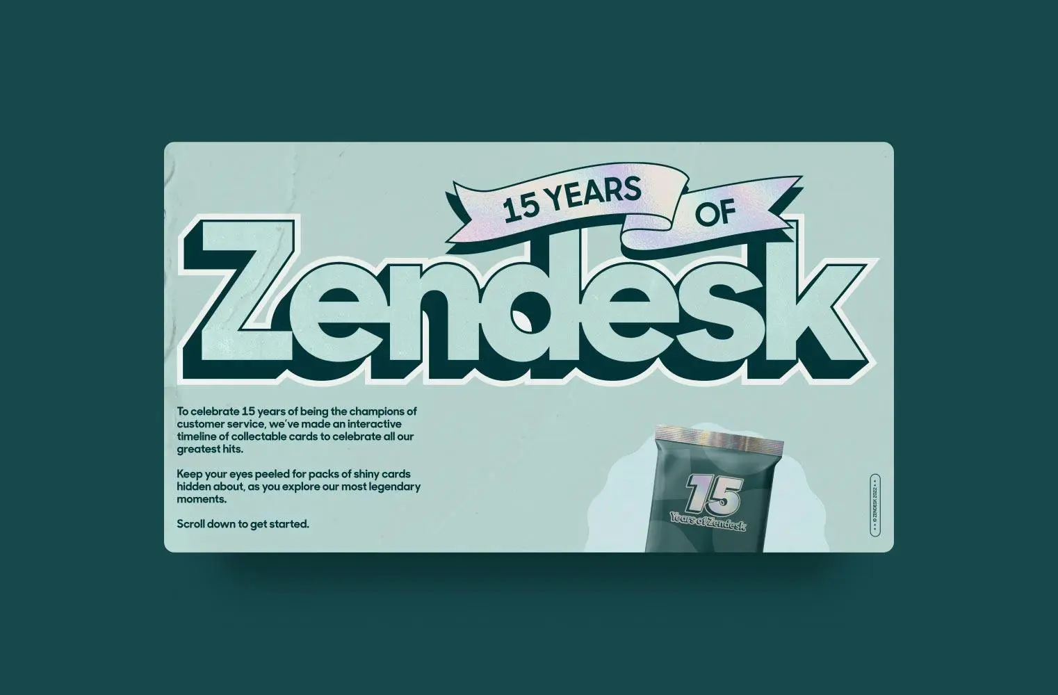 Zendesk - 15 Years Anniversary - 2