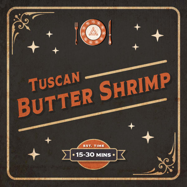 Tuscan Butter Shrimp