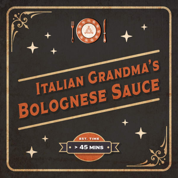 Italian Grandma&#8217;s BOLOGNESE SAUCE