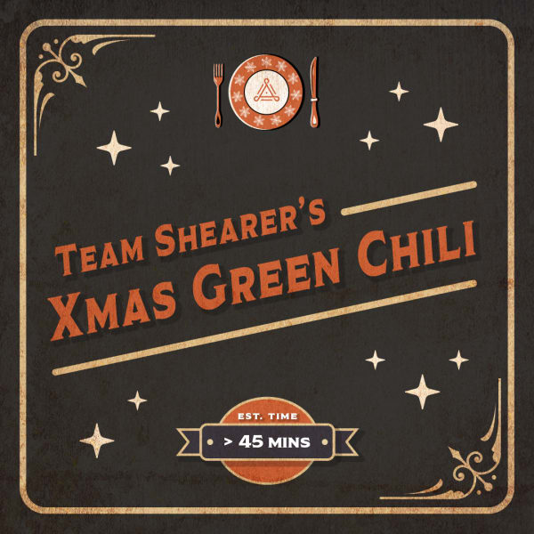 Team Shearer Xmas Green Chili
