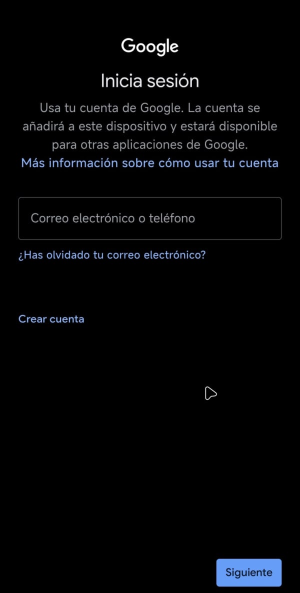 Iniciar sesión con Google