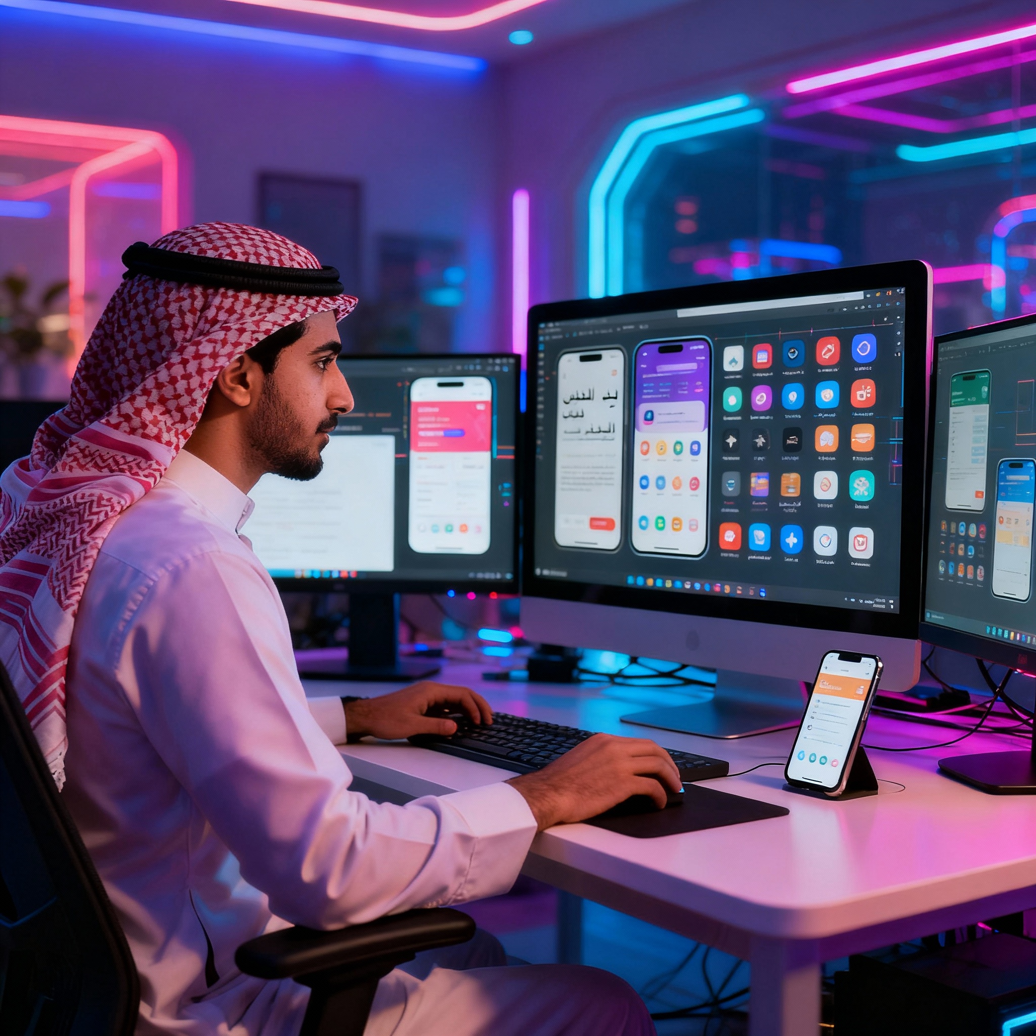 طموحك مشروعك يصل للعالمية يبدأ من خطوة واحدة. دليلك الشامل لفهم كل مراحل تصميم وبرمجة تطبيق ناجح ، من
الفكرة الأولى حتى الصدارة في المتاجر . تعلم كيف تتجنب الأخطاء الشائعة ، وتفهم احتياجات المستخدم السعودي ،
وتحول فكرتك إلى استثمار رقمي يحقق أرباح دائمة .