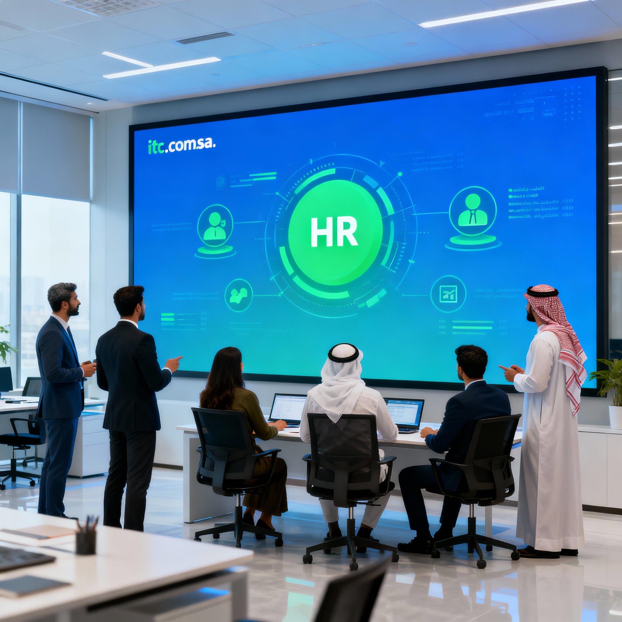 برنامج إدارة الموارد البشرية يخلي شغلك أسهل وأرتب، من متابعة الموظفين للحضور والرواتب والتقييمات . وفر وقتك

وخلك ذكي بإدارة أعمالك مع نظام يخلي كل شي تحت سيطرتك .