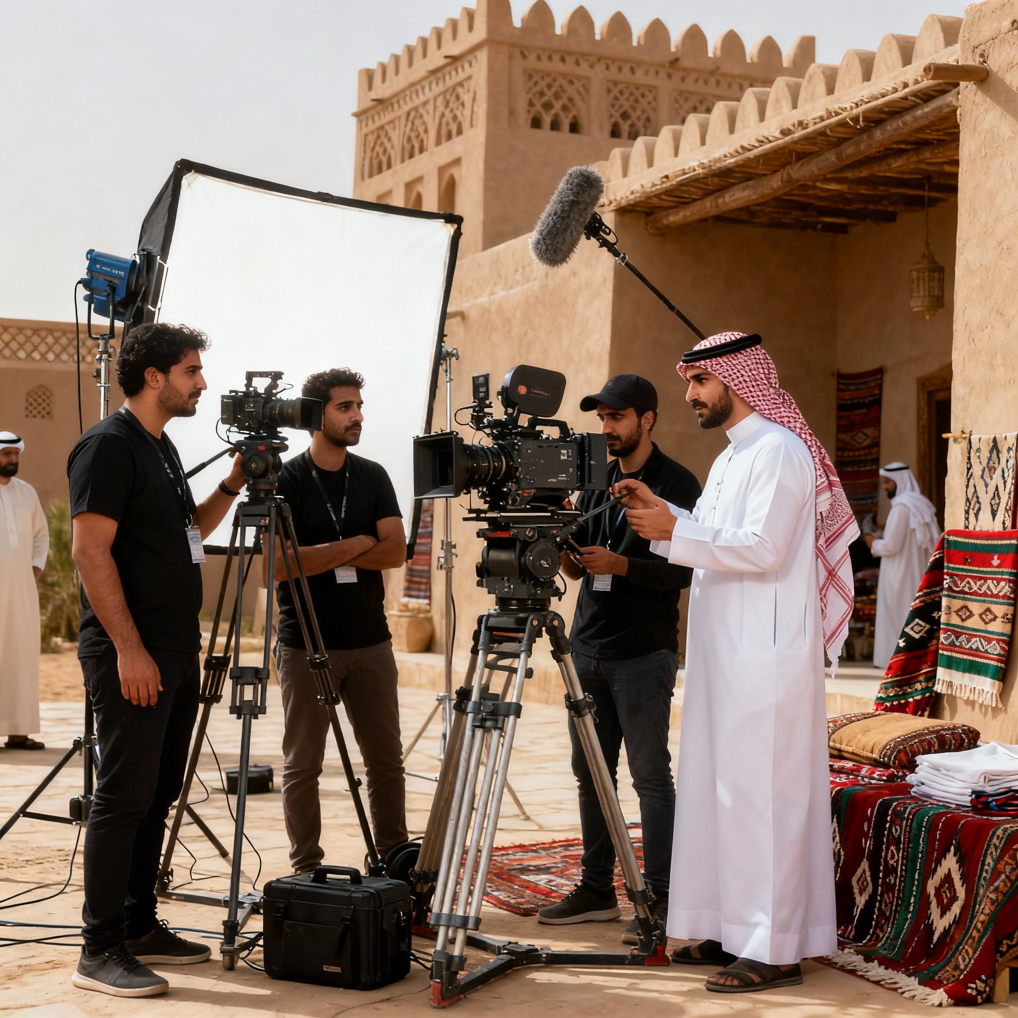 تعرف على دور شركات إنتاج أفلام في السعودية وكيف تساهم في تطوير صناعة السينما ، دعم المواهب ، وخلق محتوى ينافس عالميا مقالة شاملة باللهجة السعودية .