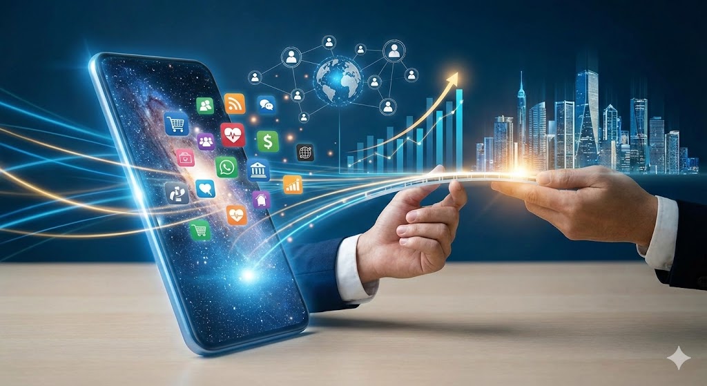 نطور تطبيقات جوال مبتكرة لـ iOS و Android بتصاميم عصرية وبرمجة احترافية. شريكك الموثوق في التحول الرقمي.