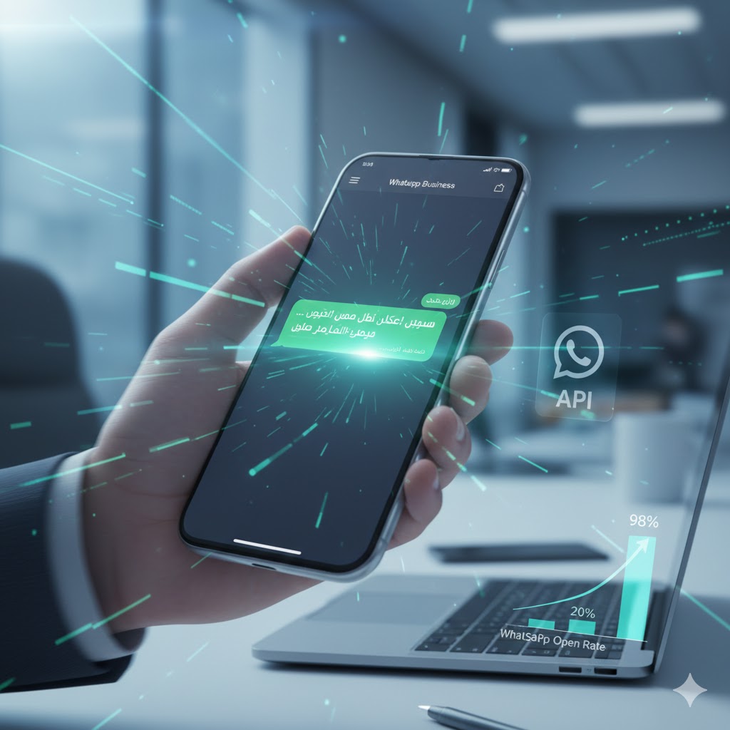 الوصف: اكتشف كيف تبني حملة whatsapp marketing ناجحة، وتُرسل رسائل ترويجية رسمية تصل عملاءك وتحوّلهم لمشترين فعليين.