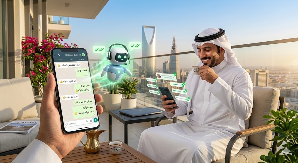 اكتشف كيف يحول شات بوت خدمة عملاء على واتساب تجربة عملائك ويرفع مبيعاتك على مدار الساعة.