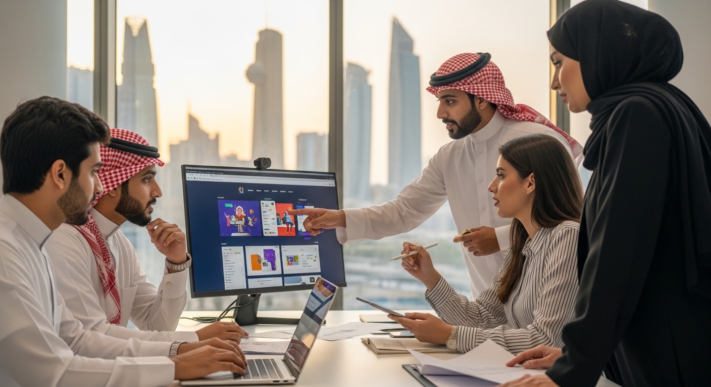 ITC شركة تصميم وبرمجة مواقع احترافية بالرياض. حلول تقنية متكاملة تجمع بين التصميم الجذاب والأداء العالي لتحقيق نتائج فعلية لعملك.
