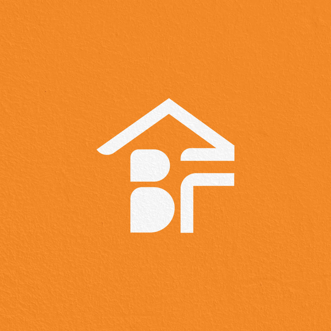 Build Flow Homes logo mark design