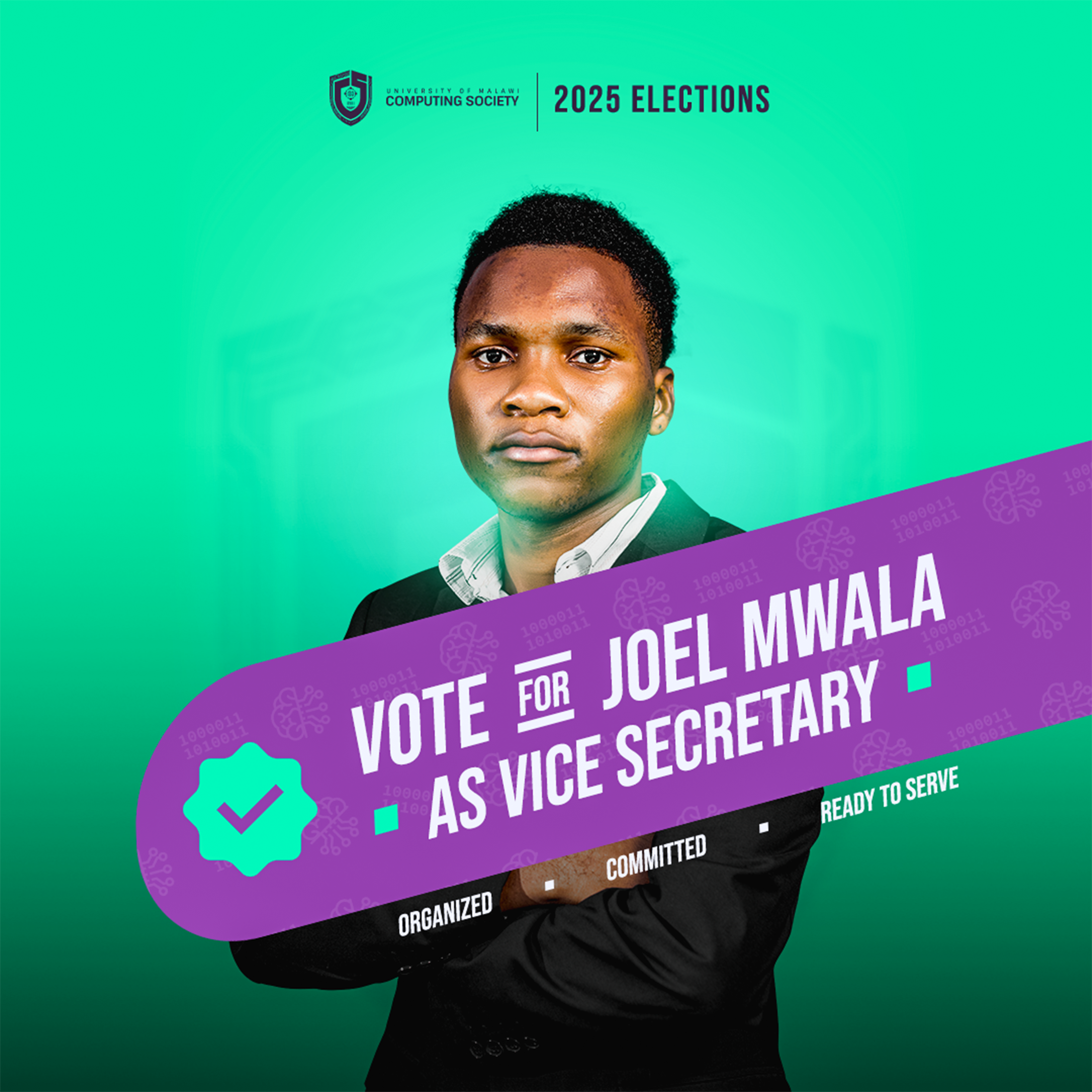 COMSOC Elections 2025 square social media graphic variant 2
