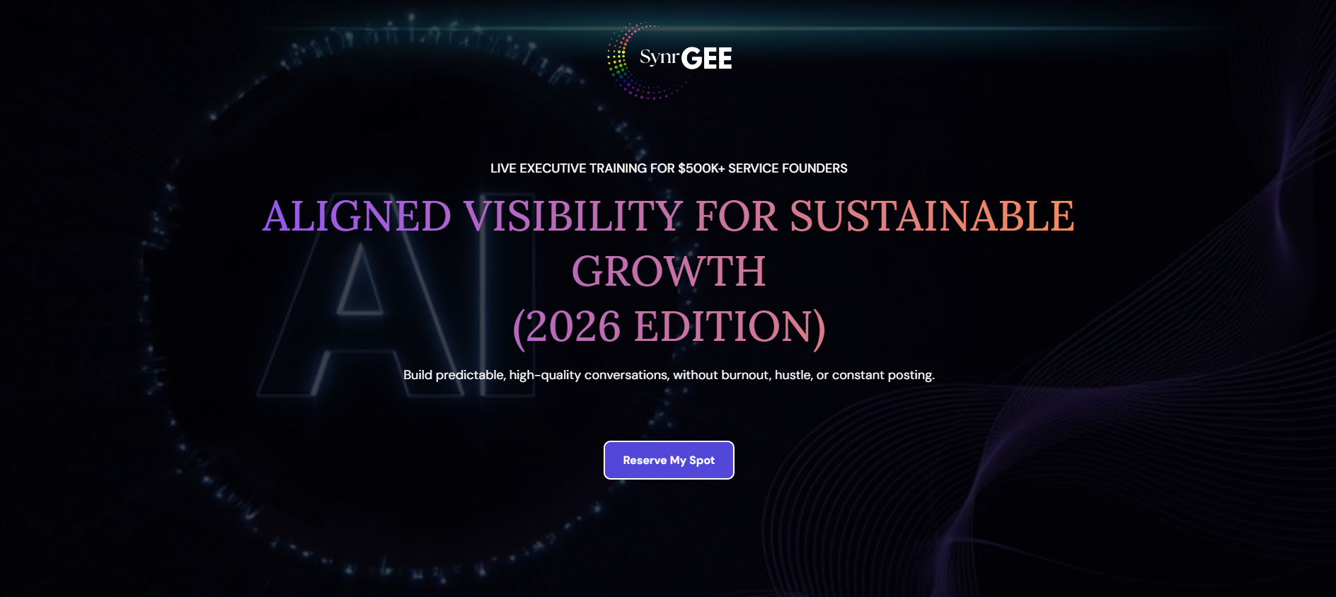 Aligned Visibility