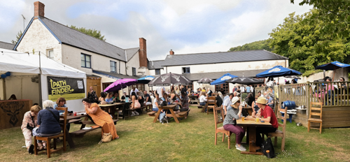 Pub Garden during Beer Festival