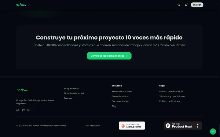 10xDev — Build your next project 10x faster