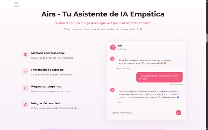 Aira — Aira, your empathetic AI assistant