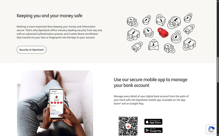 Openbank US — Security