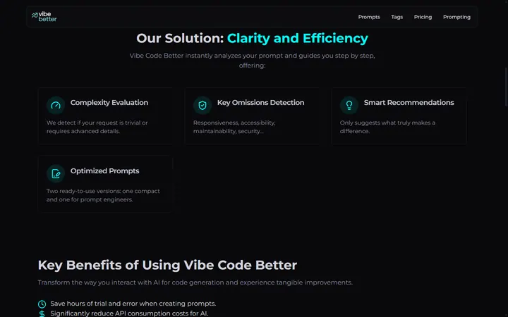 Vibe Better — Solution