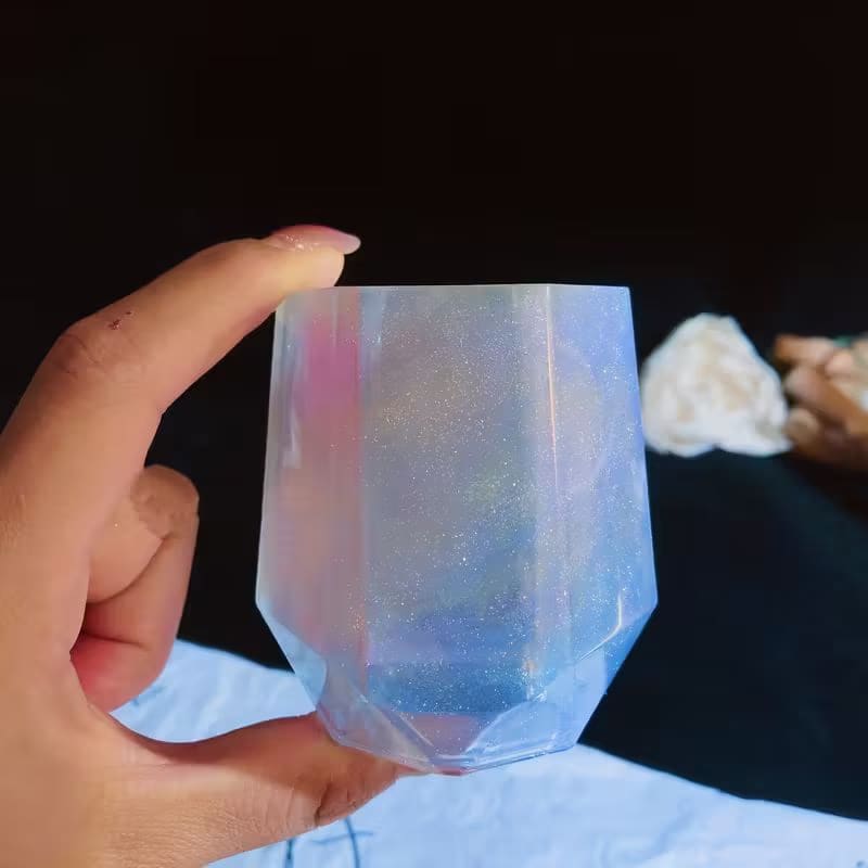 DIY Resin Pen Holder | Hexagon Faceted Craft for Jewelry, Candles, Succulents