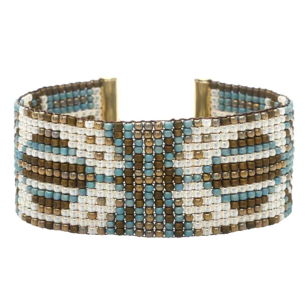 Personalized Bead Bracelet – Handmade Beaded Bracelet (Custom Name)