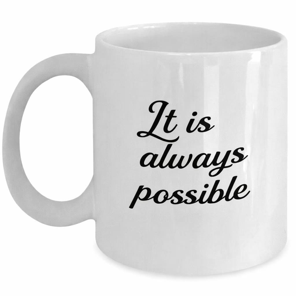 Inspirational Quote Coffee Mug – Customizable Motivational Design