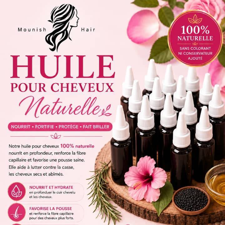 Huile et pommade pour cheveux