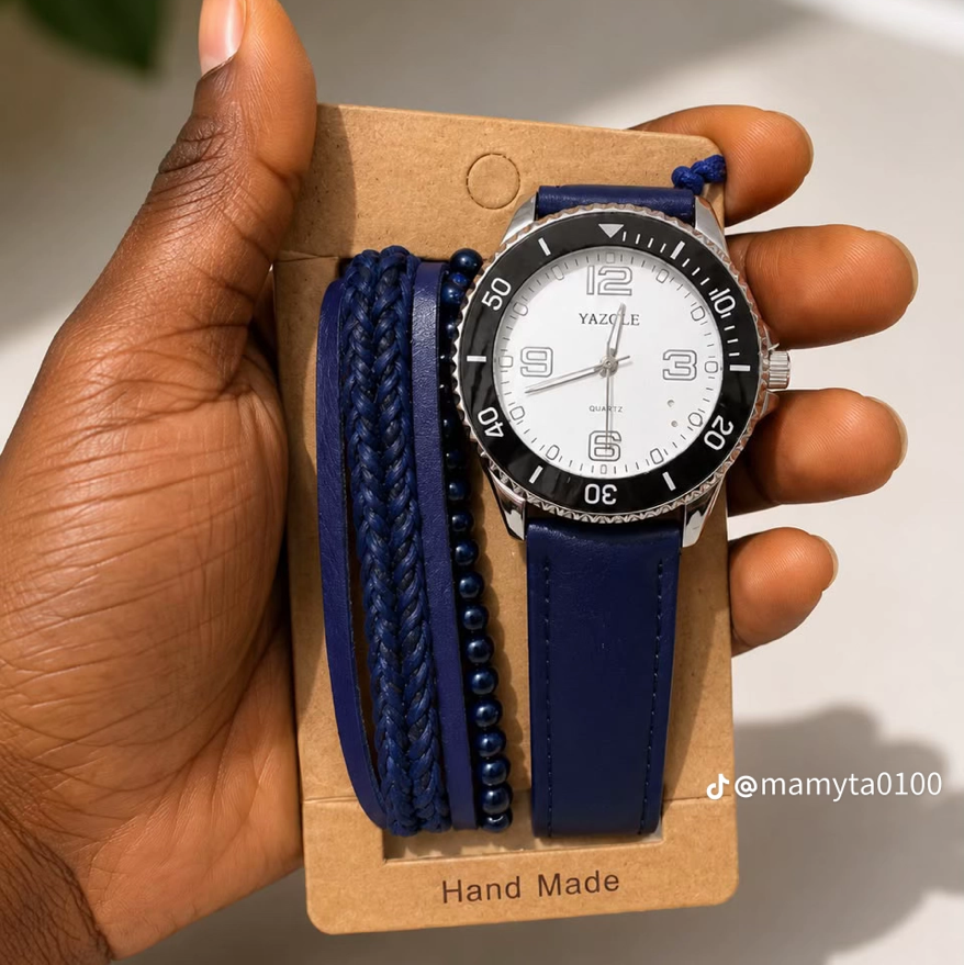 Montre poly carbone 4