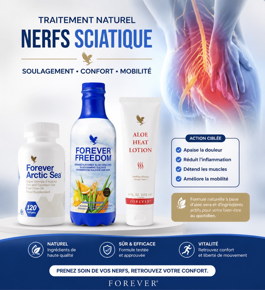 Soins naturels pour nerfs sciatique