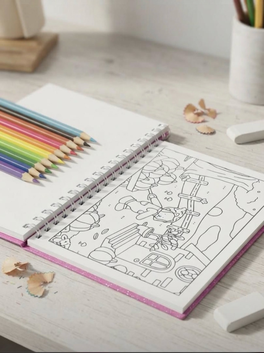 Cahier de dessin enfants