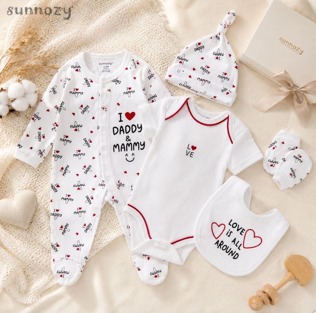 Sunnozy Crimson Red 5-Piece