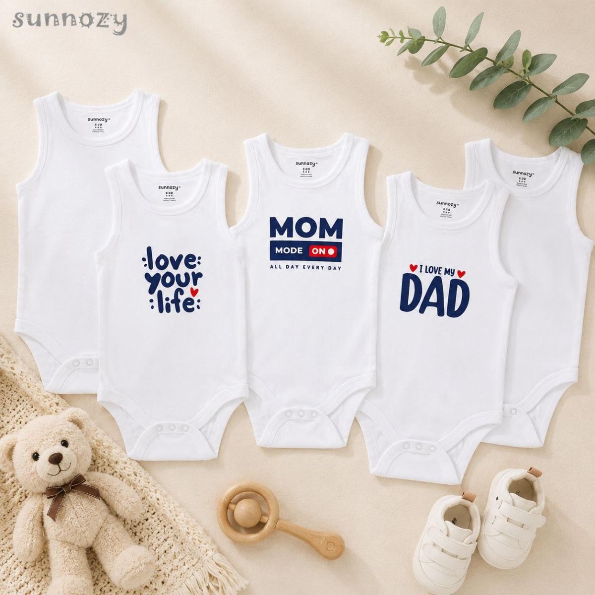 ultra-versatile Sleeveless Bodysuits 5-Pack