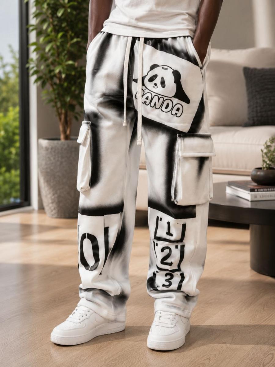 Panda Cargo Joggers thumbnail 2