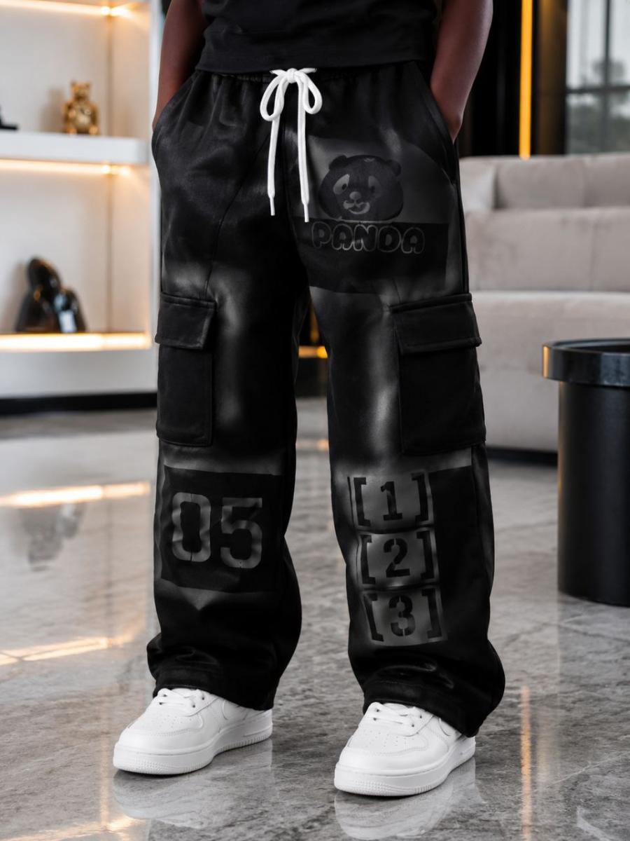 Panda Cargo Joggers thumbnail 3