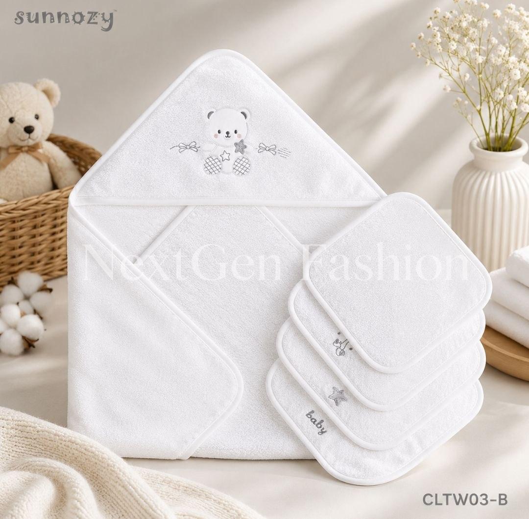Hooded Towel and Face Towel thumbnail 2