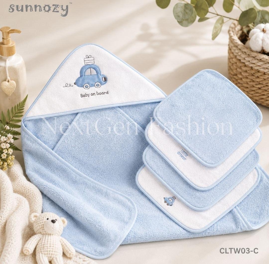 Hooded Towel and Face Towel thumbnail 4