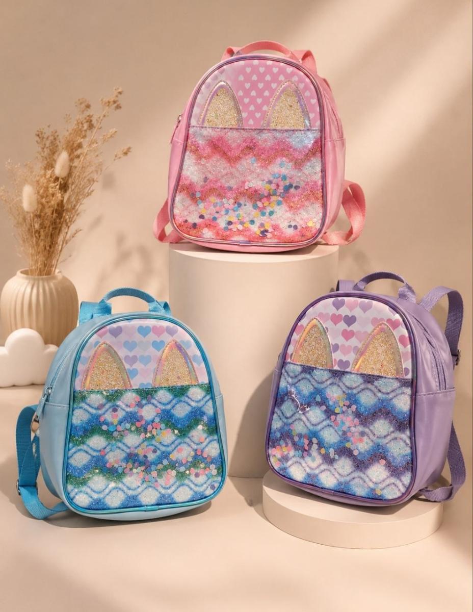 Zigzag Chevron Shaker Mini Backpack
